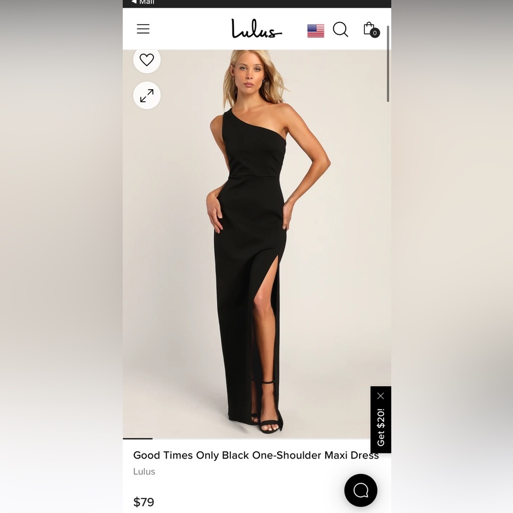 Good Times Only One Shoulder Maxi Dress - Lulus